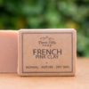 french pink clay soap
